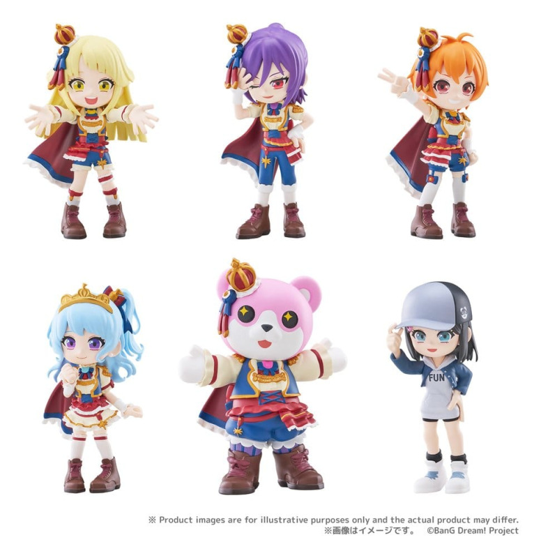 BanG Dream! PalVerse Mini Figures Hello, Happy World! Blind Box Display (6)