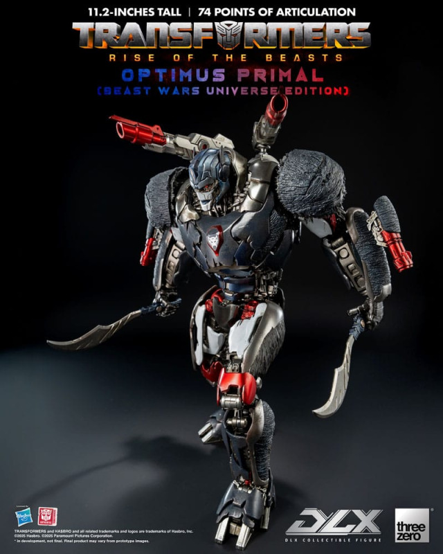 Transformers: Rise of the Beasts DLX Action Figure Optimus Primal (Beast Wars Universe Edition) 29 c 11