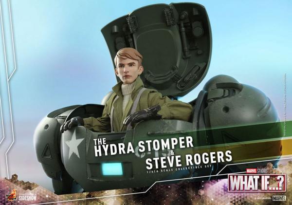 What If...?: Steve Rogers & The Hydra Stomper 1/6 Action Figures - Hot Toys