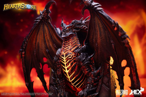 Hearthstone 3D Art Frame Statue Deathwing 34 cm 10
