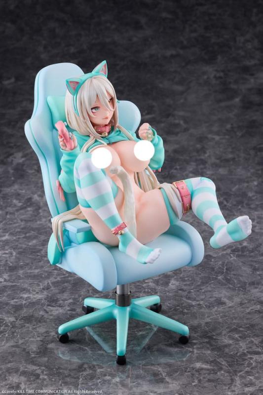 Original Character PVC 1/6 Nekomata Gamer Shiro 25 cm