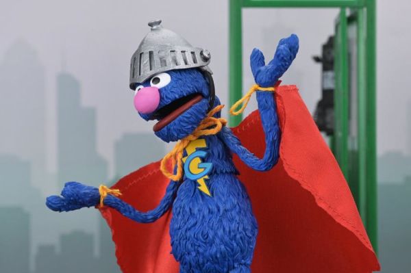 Sesame Street Ultimate Action Figure Super Grover 18 cm 7