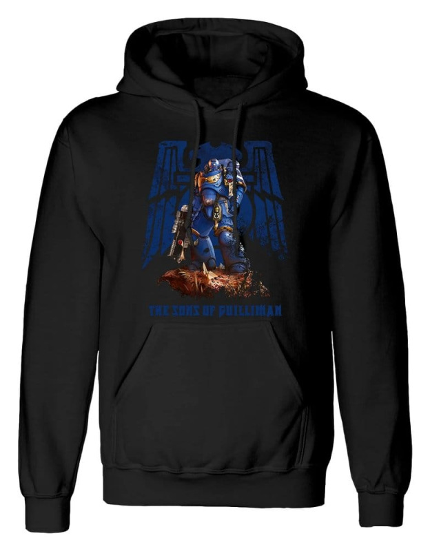 Warhammer Hoodie Space Marines Black