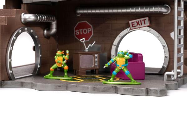 Teenage Mutant Ninja Turtles  Nano Metalfigs Nano Scene