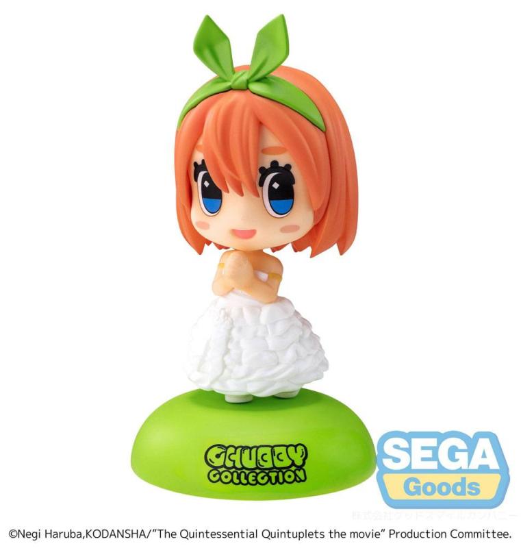 The Quintessential Quintuplets: The Movie Chubby Collection PVC Statue Yotsuba Nakano 11 cm