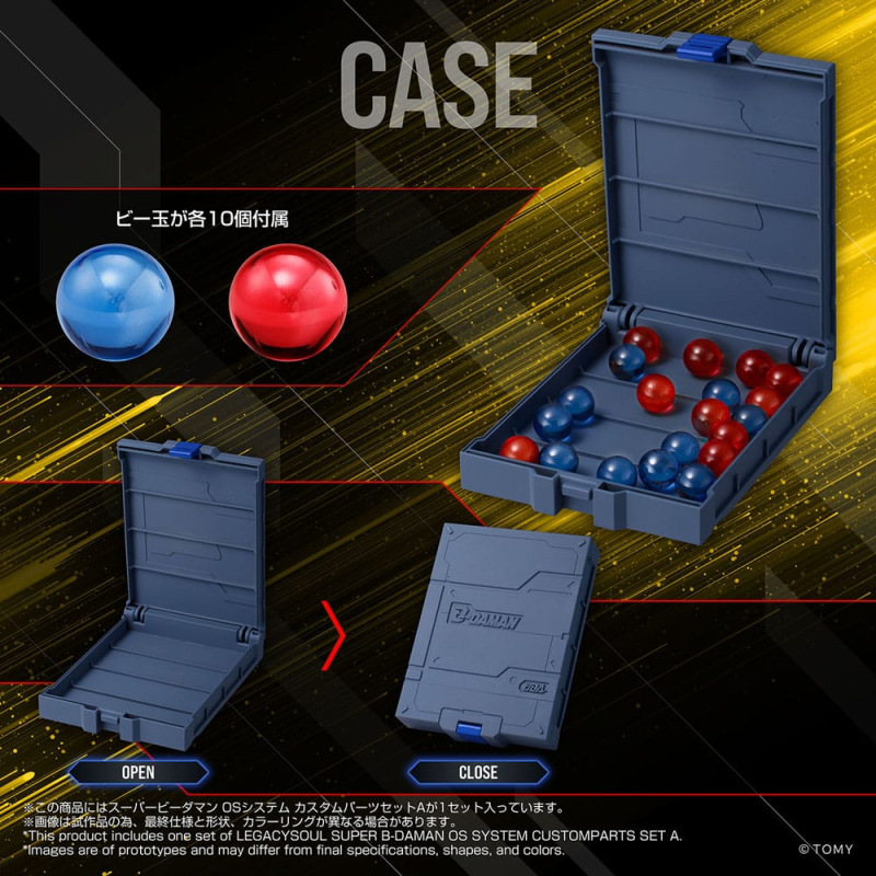 Super B-Daman Legacysoul Action Figure Accessory Set Super B-Daman OS Sytsem Custom Part Set A 1