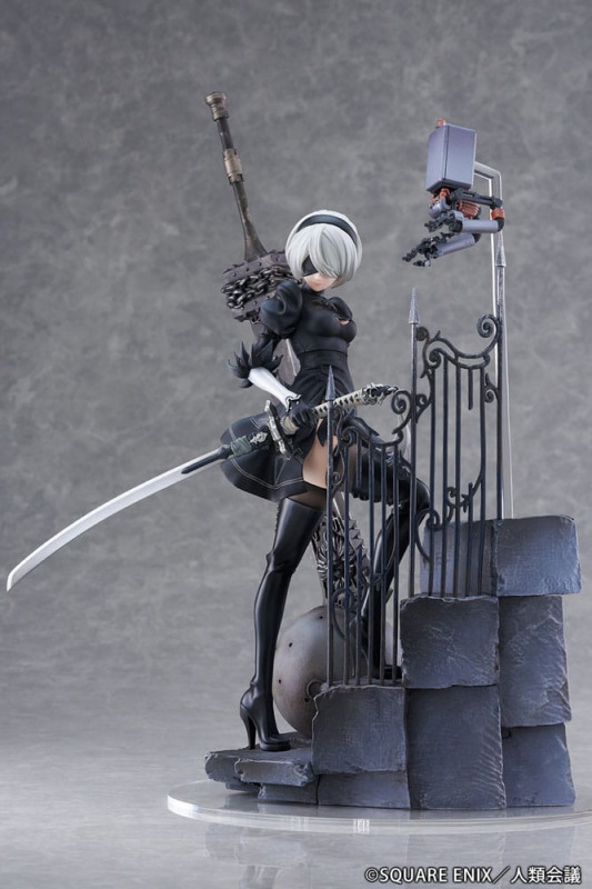 NieR:Automata Ver1.1a PVC Statue 1/7 YoRHa No. 2 Type B Search 31 cm 2