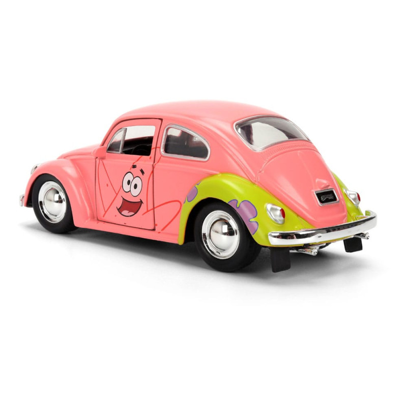 Spongebob Squarepants Diecast Model 1/32 1959 VW Beetle Patrick 5