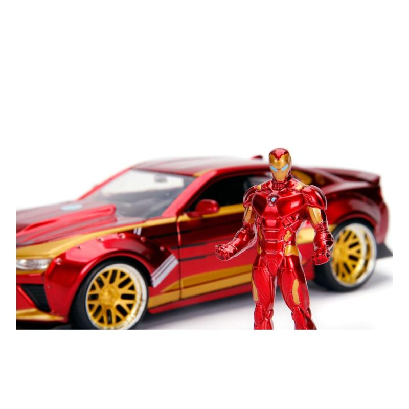 Avengers Diecast Model 1/24 2016 Chevy Camaro SS Iron Man