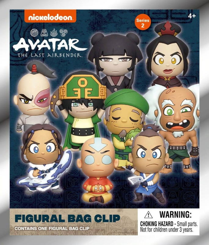 Avatar The Last Airbender 3D PVC Bag Clips Series 2 Blind Bag Display (24) 2