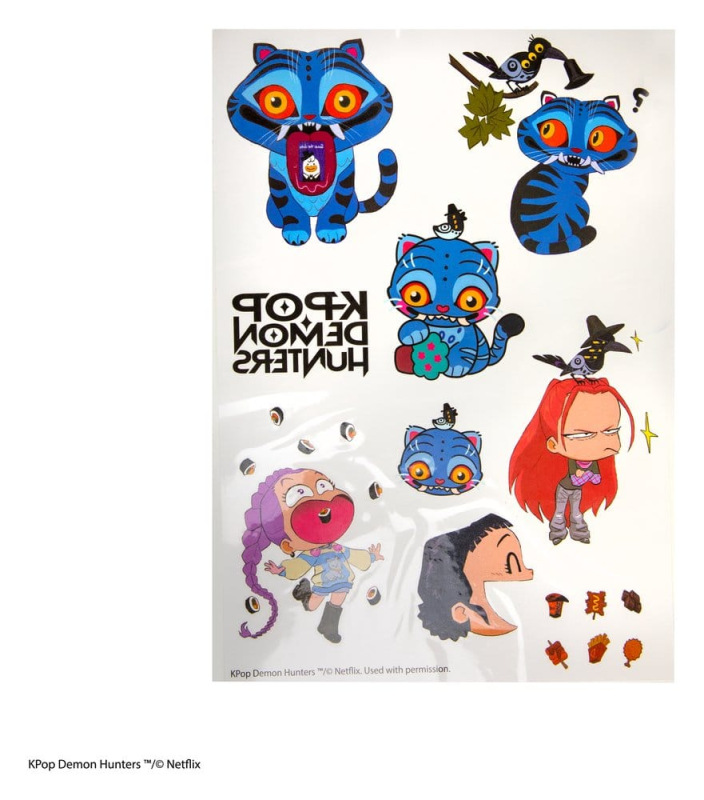 KPop Demon Hunters Tattoo Stickers KPop Demon Hunters 3