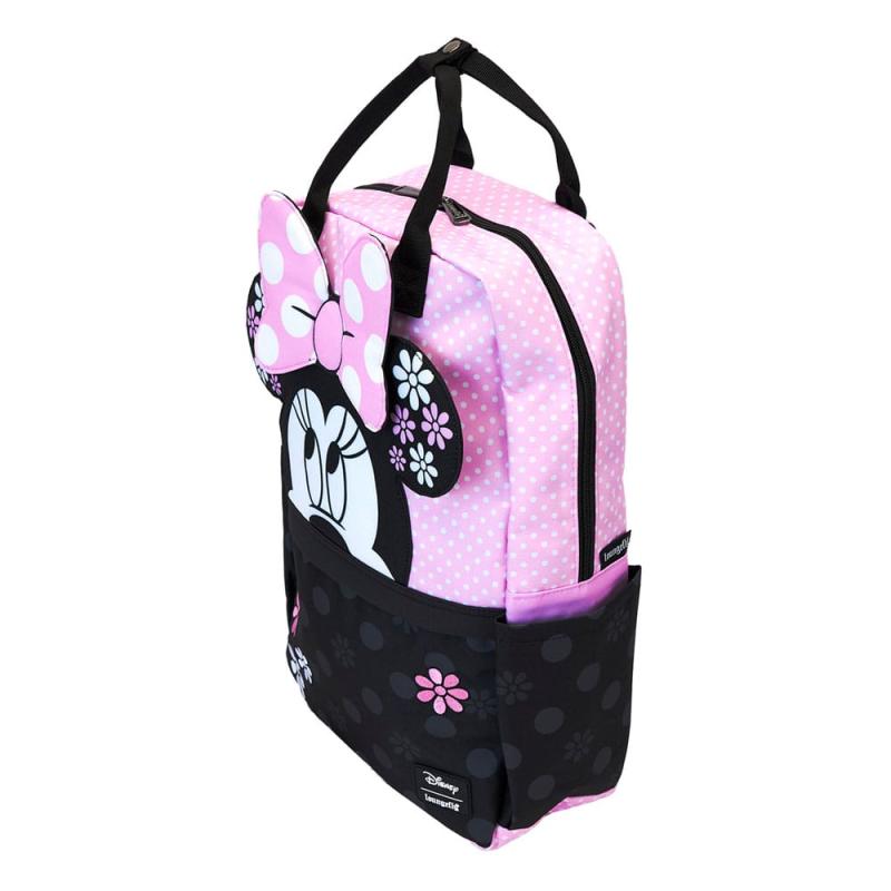 Disney by Loungefly Full-Size Backpack Minnie Floral Rock the Dots 2