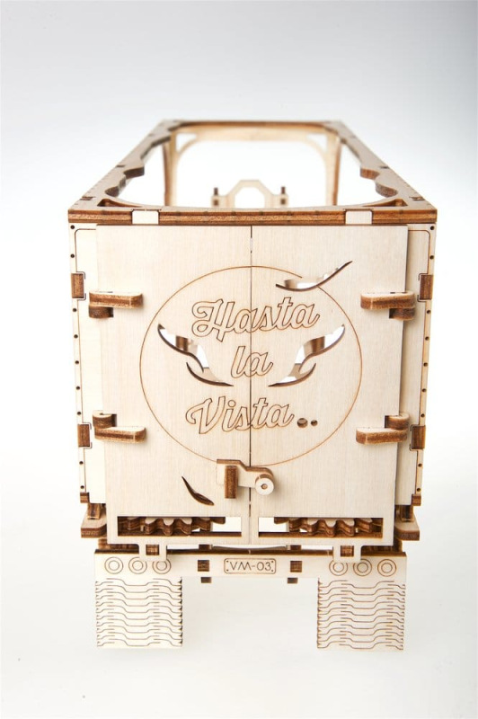 Ugears 3D Wooden Puzzle Trailer for Heavy Boy Truck VM-03 4