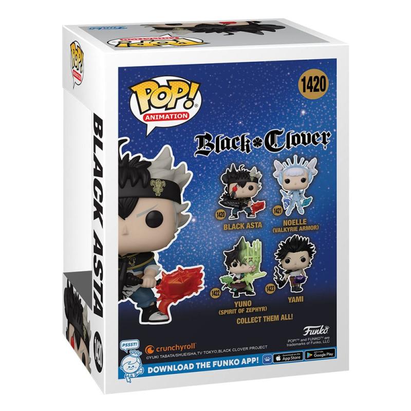 Black Clover POP! Animation Vinyl Figure Asta 9 cm