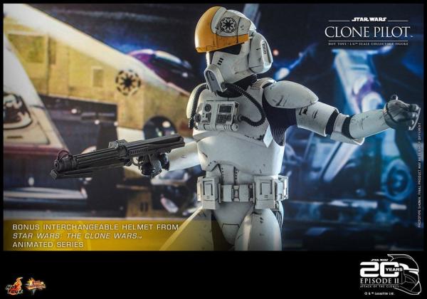 Star Wars Episode II: Clone Pilot 1/6 Action Figure - Hot Toys