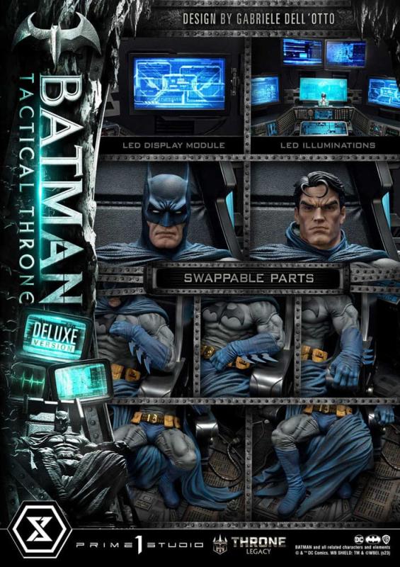 DC Comics: Batman Tactical Throne Deluxe Ver 1/3 Throne Legacy Collection Statue - Prime 1