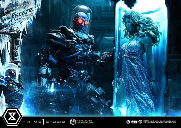 DC Comics Real Elite Masterline Series Statue 1/3 Batman (Comics) Mr. Freeze Heart of Ice (Design by 10