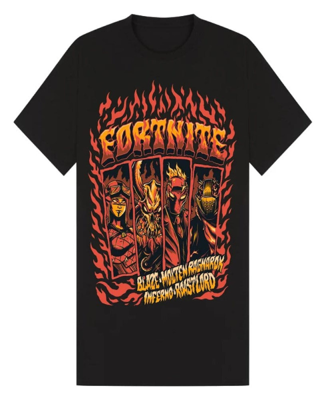 Fortnite T-Shirt Blaze Size L 1