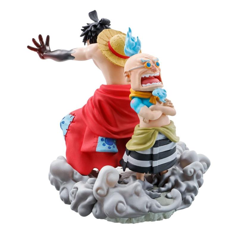 One Piece Petitrama PVC Mini Statue Logbox Re Birth Wanokuni Vol. 2 Set 9 cm