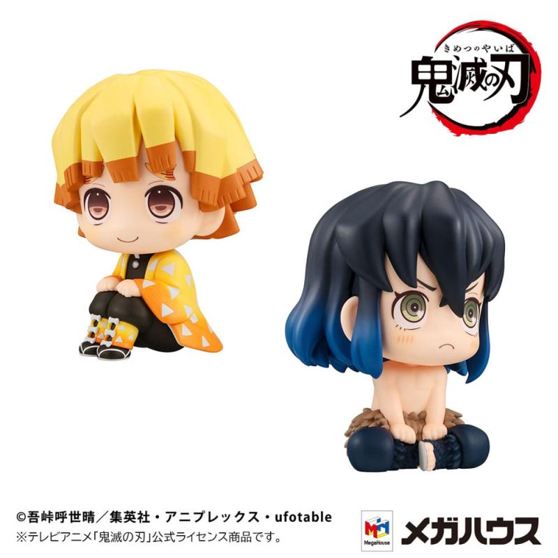 Demon Slayer: Kimetsu no Yaiba Look Up PVC Statue Zenitsu Agatsuma Smile Ver. & Inosuke Hashibira Bo