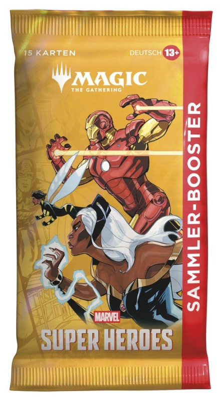 Magic the Gathering Marvel Super Heroes Collector Booster Display (12) german 1