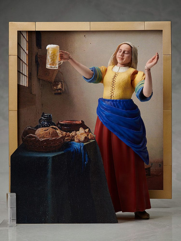 The Table Museum Figma Action Figure The Milkmaid by Vermeer 14 cm 5