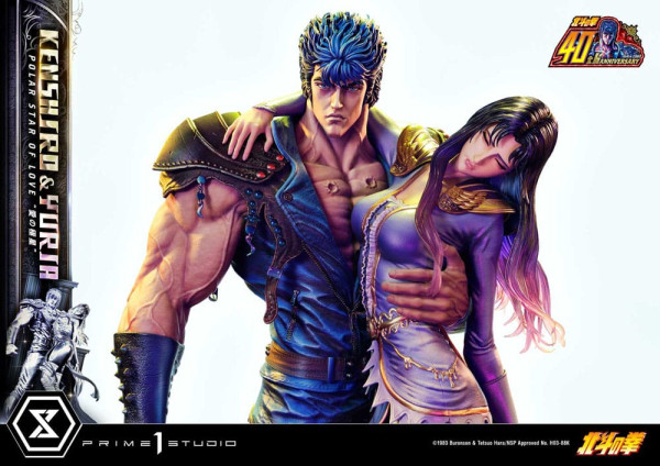 Fist of the North Star Ultimate Premium Masterline Series Statue Polar Star of Love Kenshiro & Yuria 9
