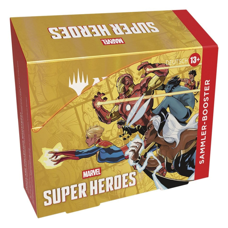 Magic the Gathering Marvel Super Heroes Collector Booster Display (12) german 4