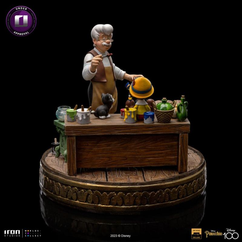 Disney: Pinocchio 1/10 Deluxe Art Scale Statue - Iron Studios