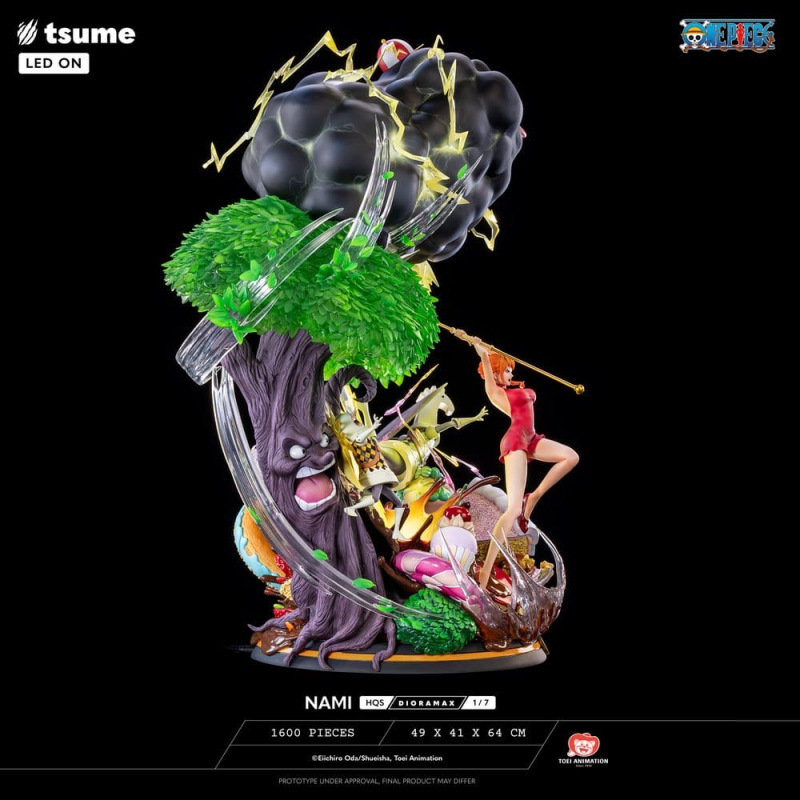 One Piece HQS Dioramax Figure 1/6 Nami 64 cm 2