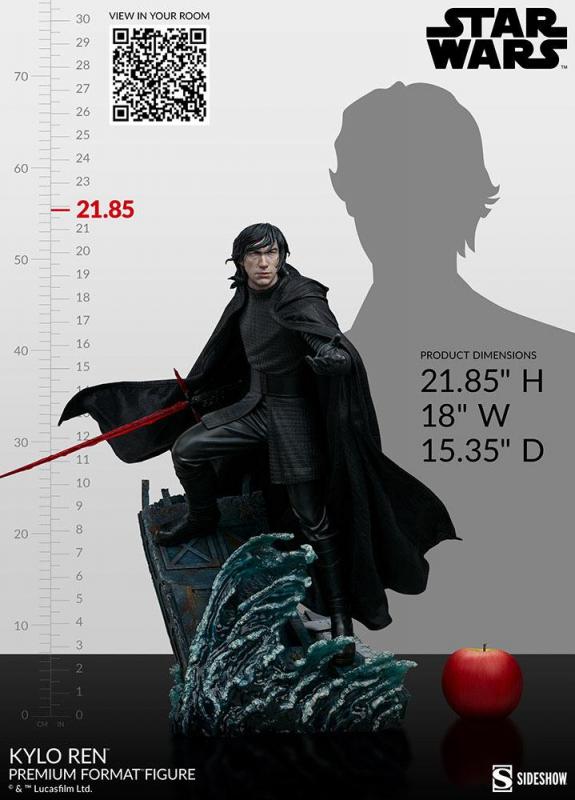 Star Wars Episode IX: Kylo Ren 55 cm Premium Format Figure - Sideshow Collectibles