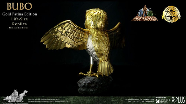 Clash of the Titans Statue Ray Harryhausens Bubo Gold Patina Edition Normal Ver. 34 cm 3