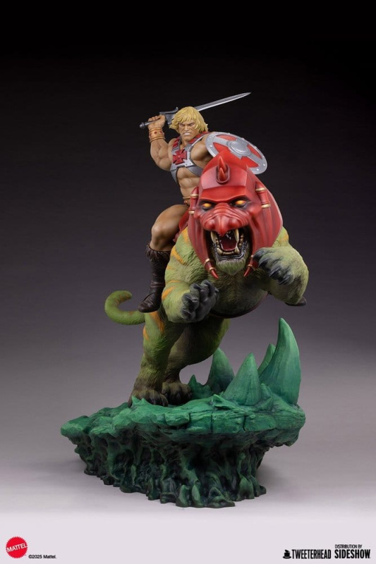 Masters of the Universe 1/4 Figure He-Man & Battle Cat 76 cm 4