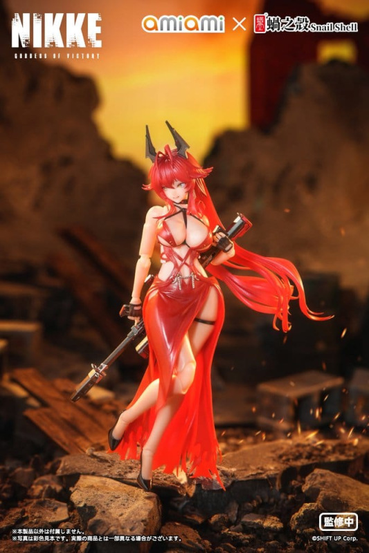 Goddess of Victory: Nikke Action Figure 1/12 Red Hood Nonsense Red 16 cm 6