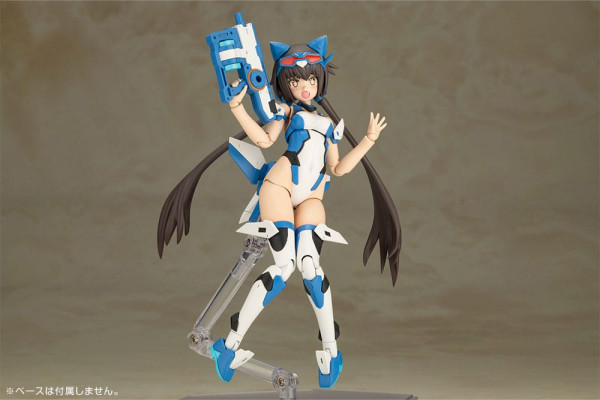 Frame Arms Girl Plastic Model Kit Stylet Swimsuit Blue Impulse Color Ver. 16 cm 6