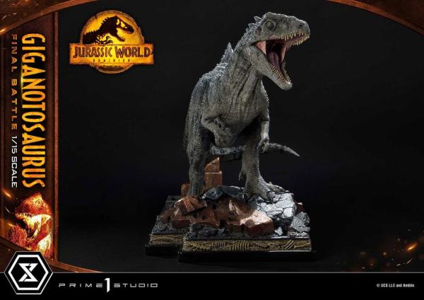 Jurassic World: Dominion Legacy Museum Collection Statue 1/15 Giganotosaurus Final Battle Regular Ve