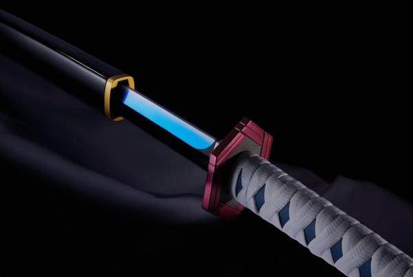 Demon Slayer: Kimetsu no Yaiba Proplica Replica 1/1 Nichirin Sword (Giyu Tomioka) 95 cm 4