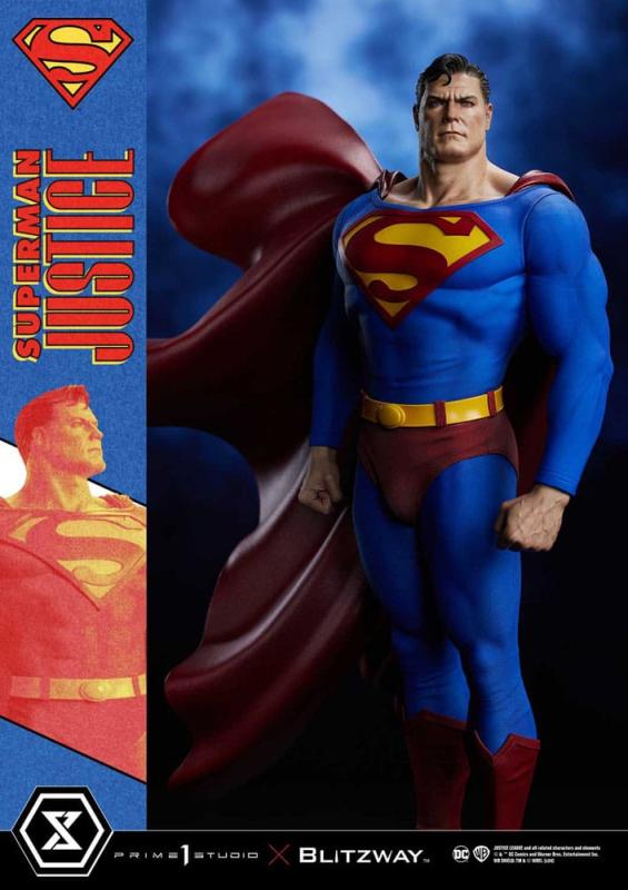 DC Comics Premium Masterline Series Statue 1/4 Superman Justice Comics 57 cm 10