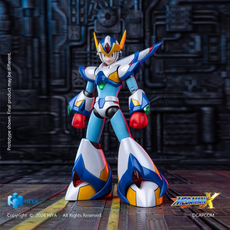 Mega Man X Exquisite Basic Series Actionfigur X Falcon Armor Version 15 cm 6