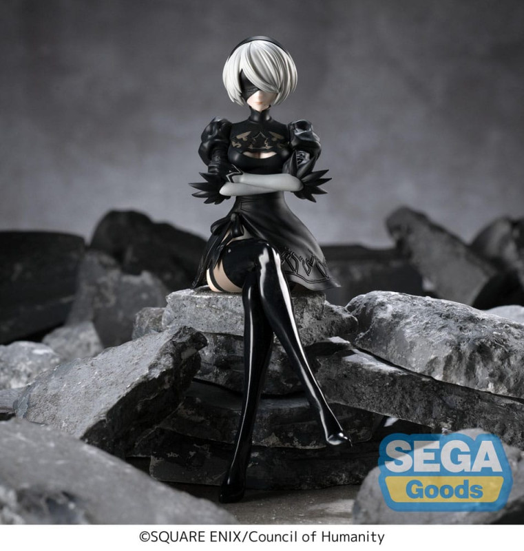 NieR:Automata Ver1.1a PM Perching PVC Statue 2B 13 cm 1