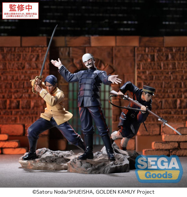 Golden Kamuy XrossLink PVC Statue First Lieutenant Tsurumi 17 cm 5