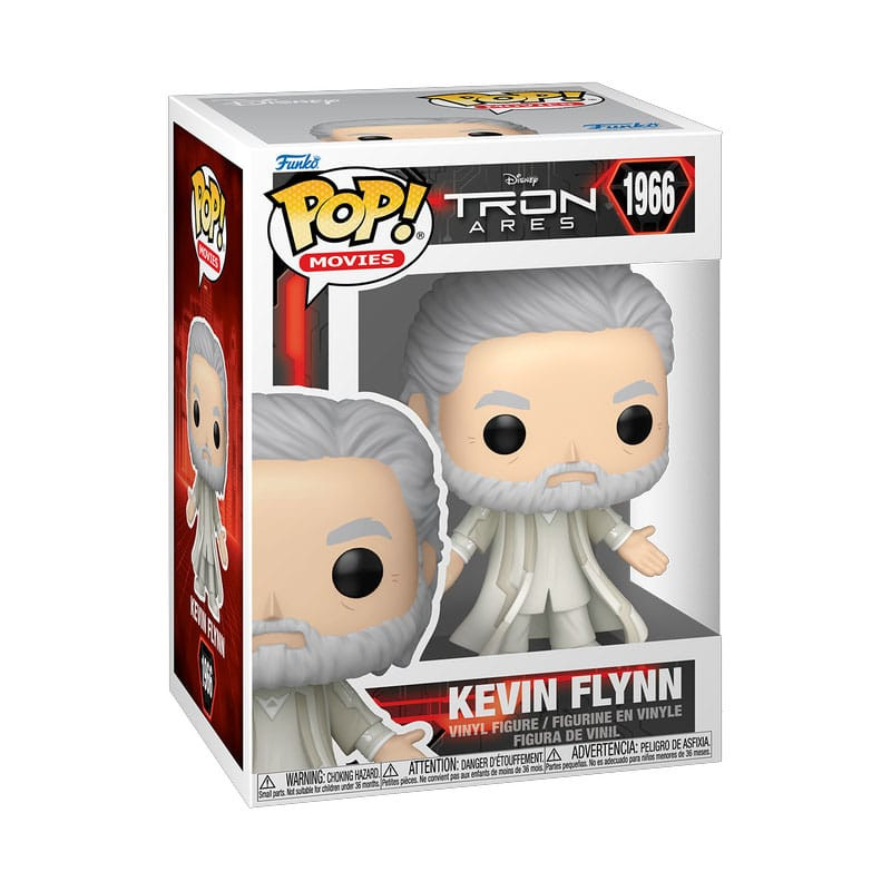 Tron: Ares POP! Movies Vinyl Figures Kevin Flynn 9 cm 1