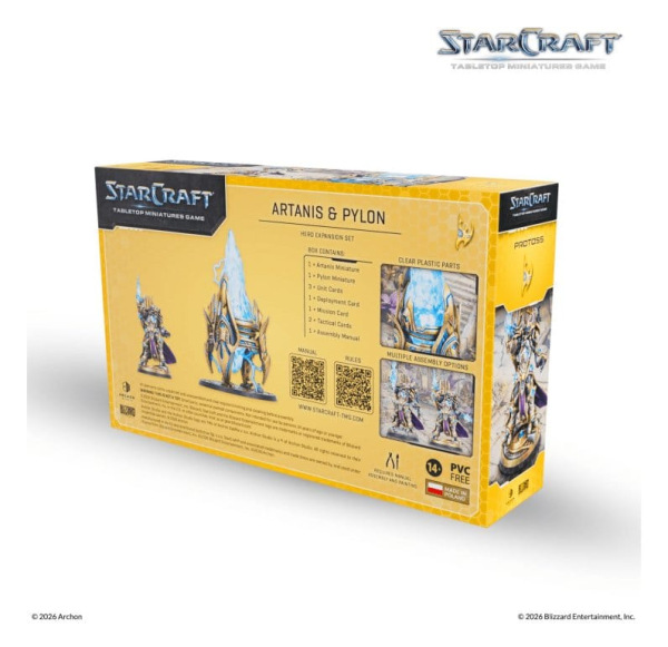 StarCraft TMG Hero Expansion Set Protoss: Artanis & Pylon 1