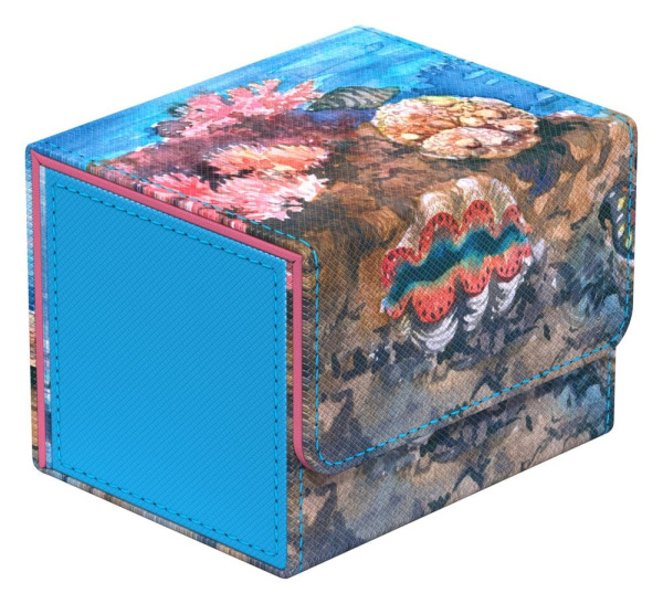 Ultimate Guard Sidewinder 100+ Xenoskin "Coral Places" - Seablue Hush 1