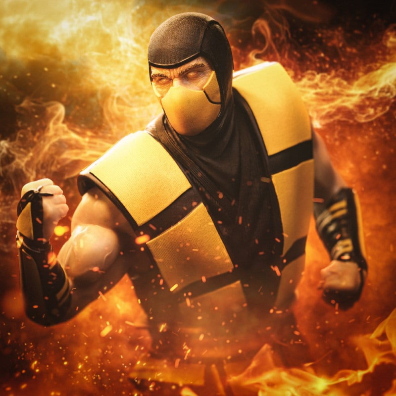 Mortal Kombat Art Scale Statue 1/10 Scorpion (Variant) heo exclusive 21 cm 5