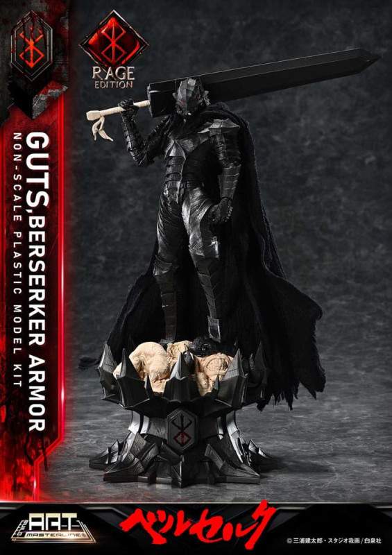 Berserk Plastic Build Art Masterline Model Kit Guts Berserker Armor Rage 30 cm 11