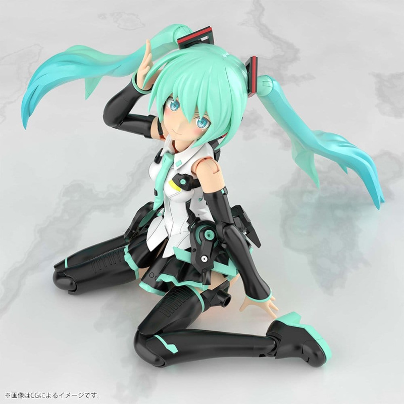 Frame Arms Girl Plastic Model Kit Grande Scale Frame Music Girl Hatsune Miku 25 cm 11