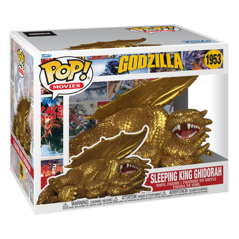 Godzilla Super Sized POP! Movies Vinyl Figure Sleeping King Ghidorah 15 cm 1