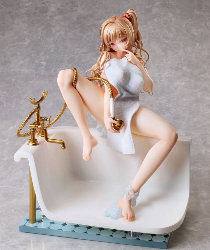 Original Character PVC Figure Girl in the Bath Illustration by Ponzu 26 cm
