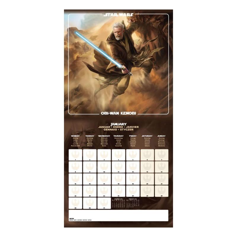 Star Wars Calendar 2024 Classics